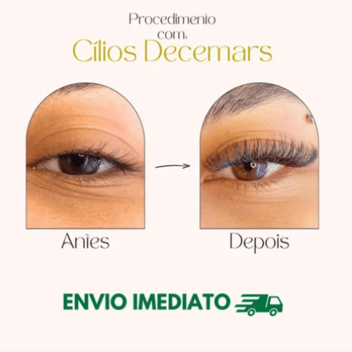 Decemars Extensões De Cílios De Volume Brasileiro D0.07 - Original